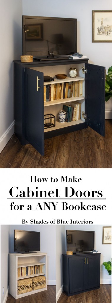 Как сделать дверцы шкафа для ЛЮБОГО книжного шкафа