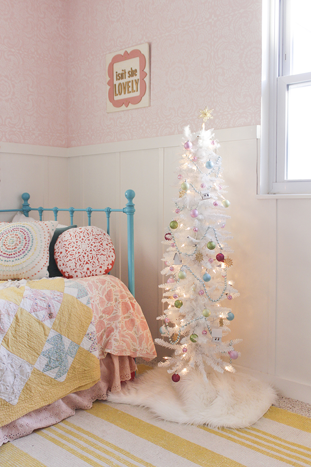 Рождественские идеи для комнаты маленьких девочек